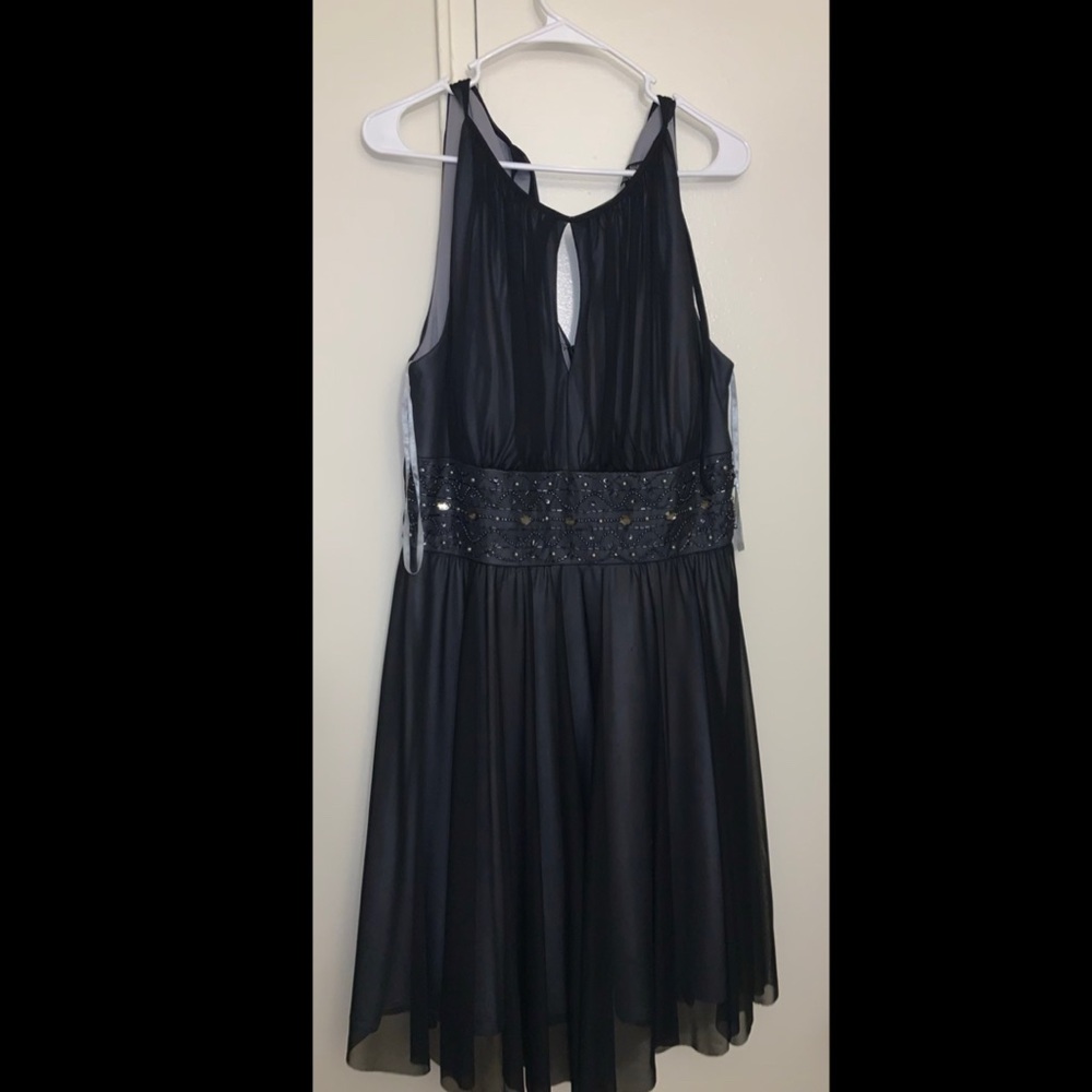Black Dress with Sequins